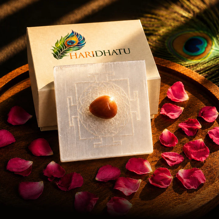 Power Plate (African Sunstone + Thick Selenite Plate