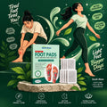 (20 Patches) Detox Foot Patches Natural Detox Foot Pads