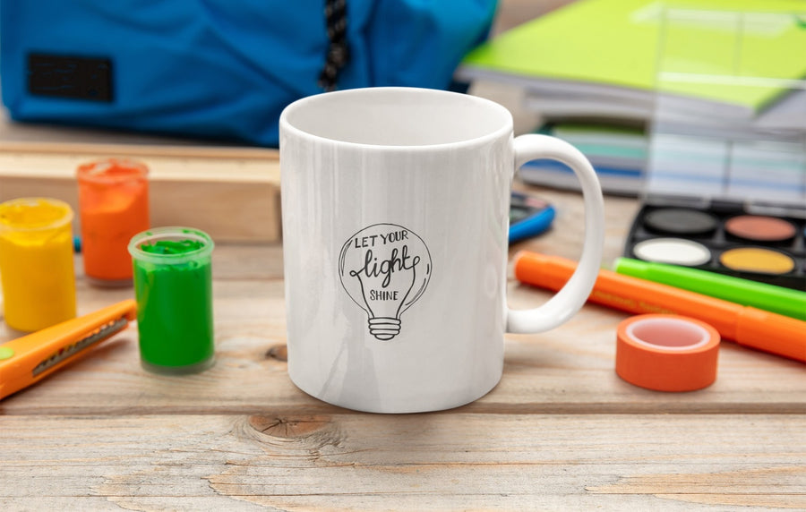 Happy Diwali Wish Ceramic Coffee Mug - Multicolour Mug